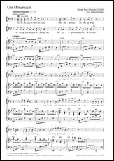 At Midnight SATB choral sheet music cover